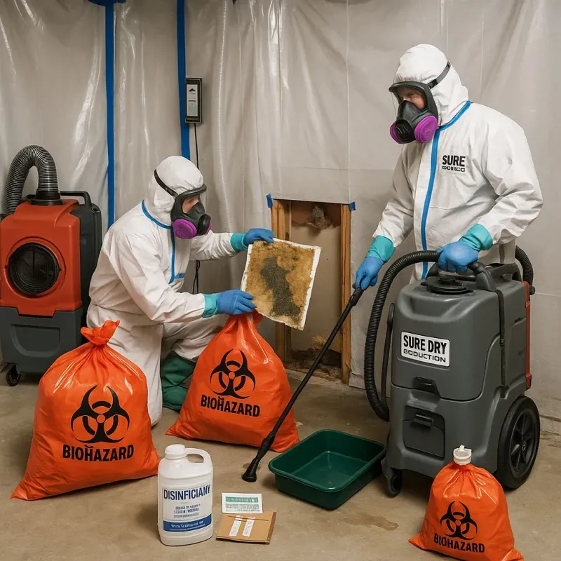 Contaminated Water Handling Protocols process in Gladstone, MI