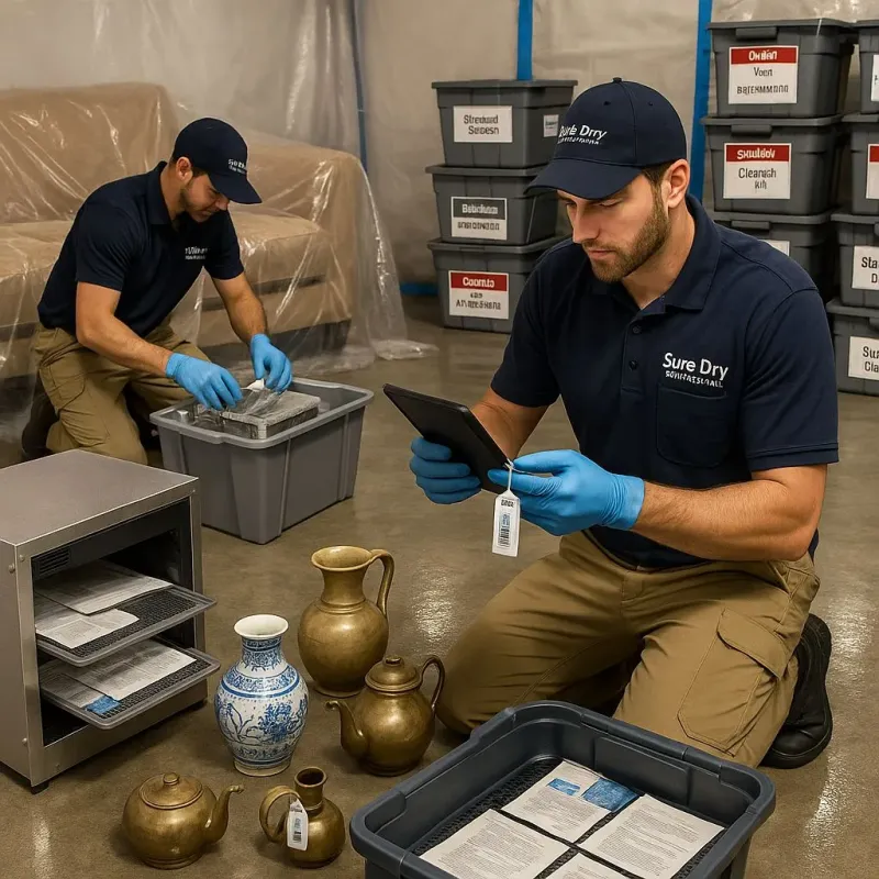 Content Protection and Restoration process in Gladstone, MI